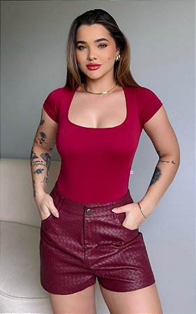 ELISA (BODY POLIAMIDA)- MARSALA