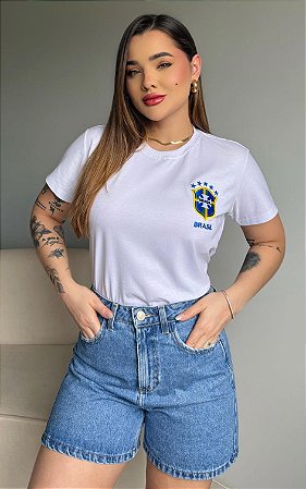 BRASÃO (BORDADA)- BRANCA