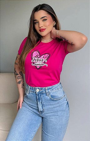 JESUS É AMOR- PINK