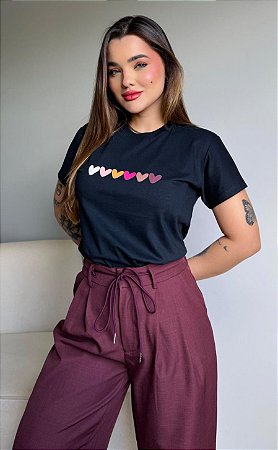 CORAÇÕES NUDES- PRETA