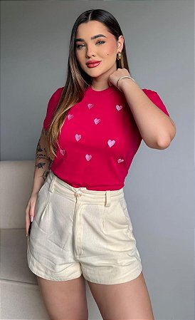 HEARTS TOTAIS (BORDADA)- PINK