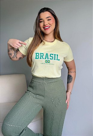 BRASIL AMÉRICA- AMARELO CLARO