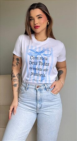 COM MEU DEUS - BRANCA