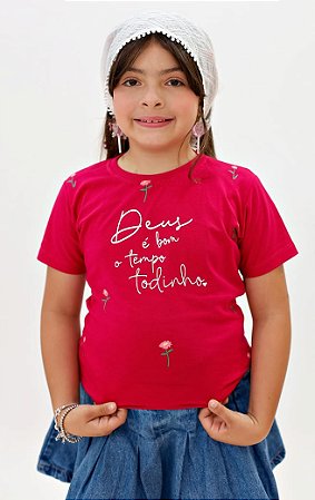 DEUS É BOM (INFANTIL) - PINK