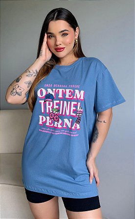 MAX TSHIRT ANDO DEVAGAR - AZUL