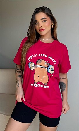 MAX TSHIRT INSTALANDO SHAPPE- PINK