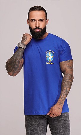 BRASÃO (CAMISETA)- ROYAL