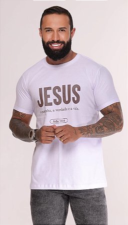 JESUS (CAMISETA)- BRANCA