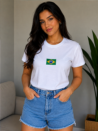 BANDEIRA (BORDADA)- BRANCA