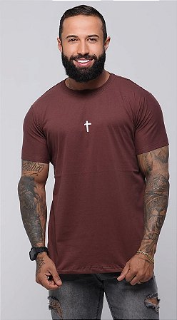 (CAMISETA) CRUZ- MARROM