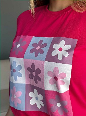 MOSAICO FLOWERS- PINK