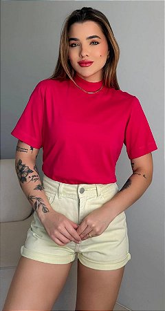 (GOLA ALTA) TSHIRT - PINK