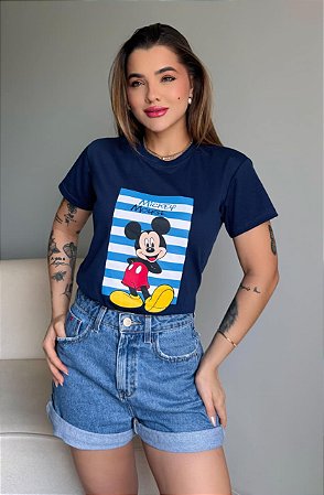 MICKEY MOUSE LISTRA- MARINHO