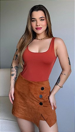 TY AURORA (BLUSA POLIAMIDA)- TERRA COTA
