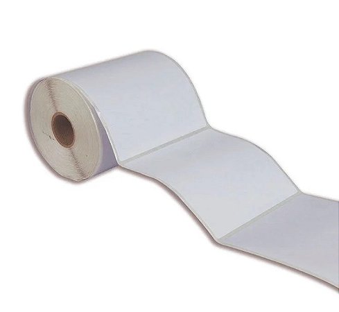 Etiqueta de envio 100x150mm 10x15cm Couché adesivo Mercado Livre Shopee Magalu Americanas Correios - Rolo com 196 (30m)