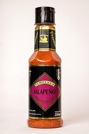 Molho de Pimenta Premium - Jalapeño Vermelho 200ml