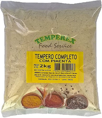 Tempero Completo c/ Pimenta 1,005Kg