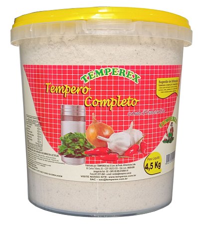 Tempero Completo c/ Pimenta 4,5Kg