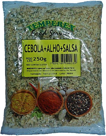 Cebola, Alho e Salsa 250g