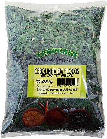 Cebolinha em Flocos 200g