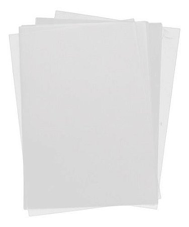 Papel Adesivo Transparente A4 150g - folha - Dr Silhouette