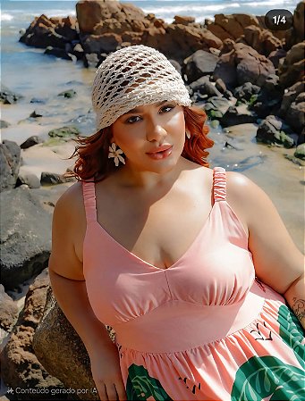 VESTIDO LONGO PLUS SIZE