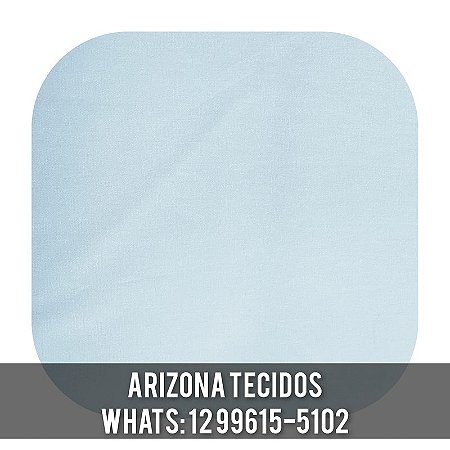 Tecidos Caldeira - Tricoline Liso Azul Claro (bebe) 4253