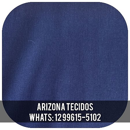 Tricoline Liso Azul Marinho 100% algodão Peripan Tinto - V421