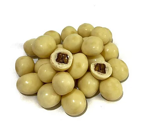 Drageado Banana Cobertura Chocolate Branco/ Leite/Canela