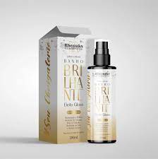 Spray Capilar Banho Brilhante Efeito Gloss 200ml - Rhenuks
