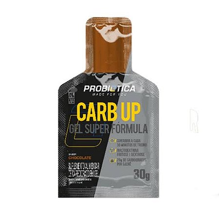 Carb UP - Gel - Probiótica - Chocolate