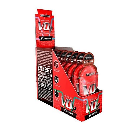 Vo2 Energy Gel - Chocolate - 10un - Integralmedica