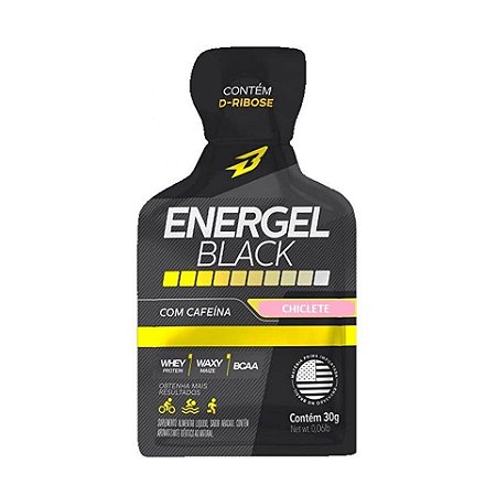Energel Black Sabor Chiclete (30g) Sache - BODYACTION
