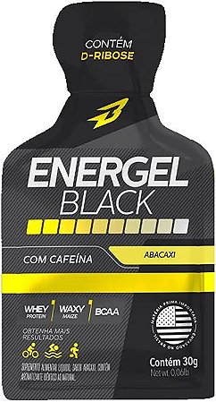 Energel Black Sabor Abacaxi (30g) Sache - BODYACTION