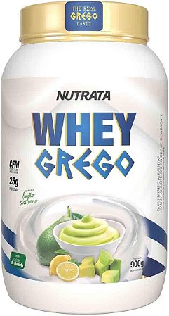 Whey Grego 900g - Sabor Creme de Abacate -  Nutrata
