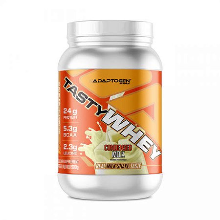 Tasty Whey 3w Gourmet 900G - Leite Condensado - ADAPTOGEN