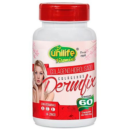 Colágeno Dermifix com 60 caps - Unilife