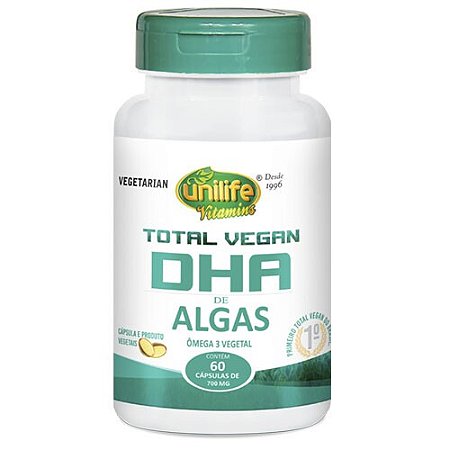 DHA Total Vegan 60 Caps - Unilife