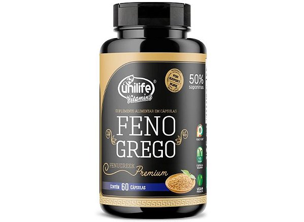 Feno Grego 60 Cápsulas - Unilife