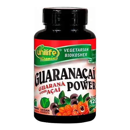 Guaranacai Power 60 Cápsulas - Unilife