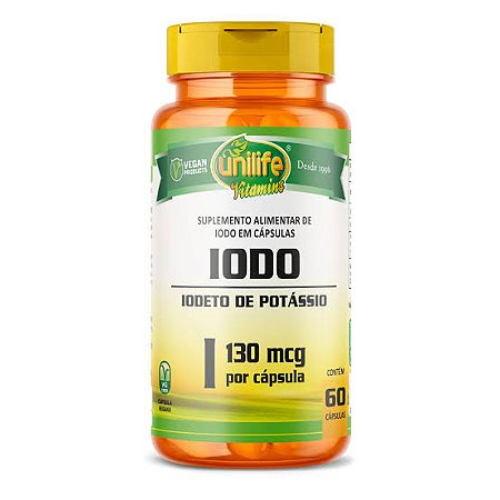 Iodo 130 mcg 60caps - Unilife
