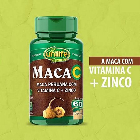 Maca Peruana Negra 60caps -Unilife