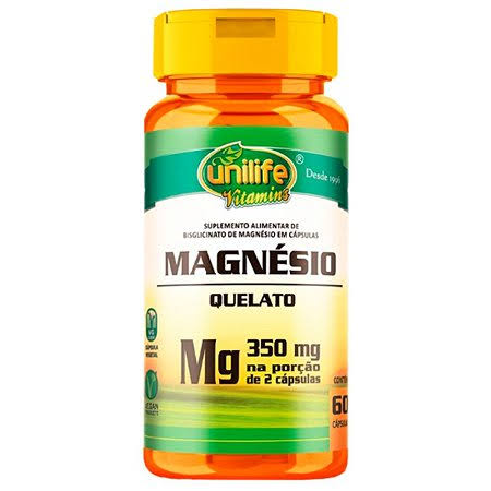 Magnesio Quelato 60caps - Unilife
