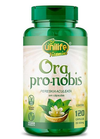 Ora Pro -Nobis 450mg  60 cápsulas | Unilife