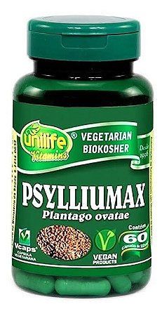 Psylliumax 550mg  60 cápsulas | Unilife