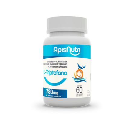 L-Triptofano 60 Cápsulas 780mg | ApisNutri