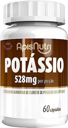 Potássio 528mg 60 Cápsulas | ApisNutri