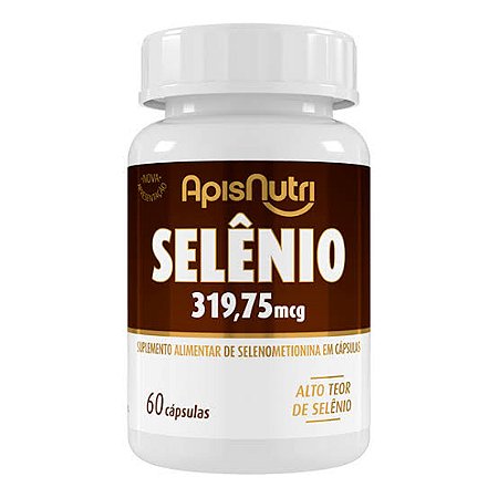 Selênio 280mg 60 Cáps - ApisNutri