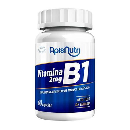 Vitamina B1 280mg 60 Cáps - ApisNutri