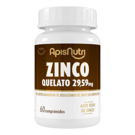 Zinco Quelato 350mg 60 Comprimidos - ApisNutri